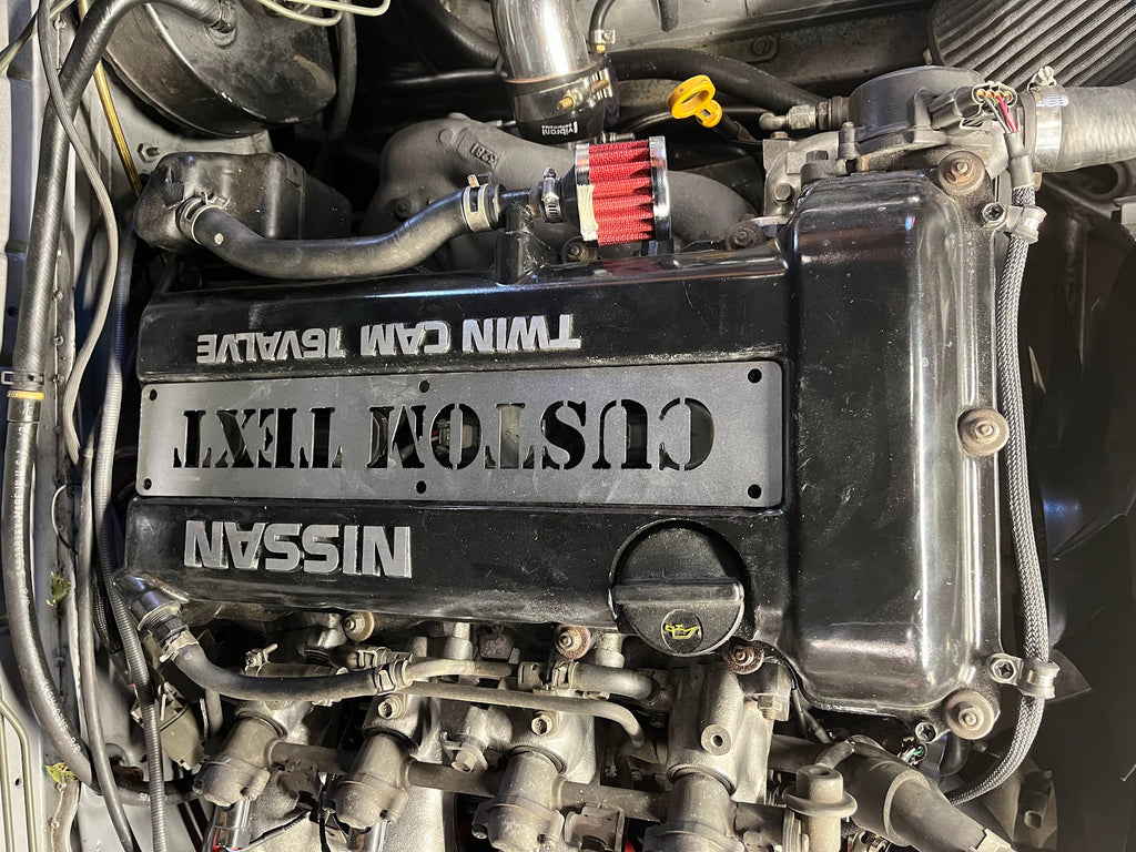 SR20DET Spark Plug Cover – CUSTOM TEXT