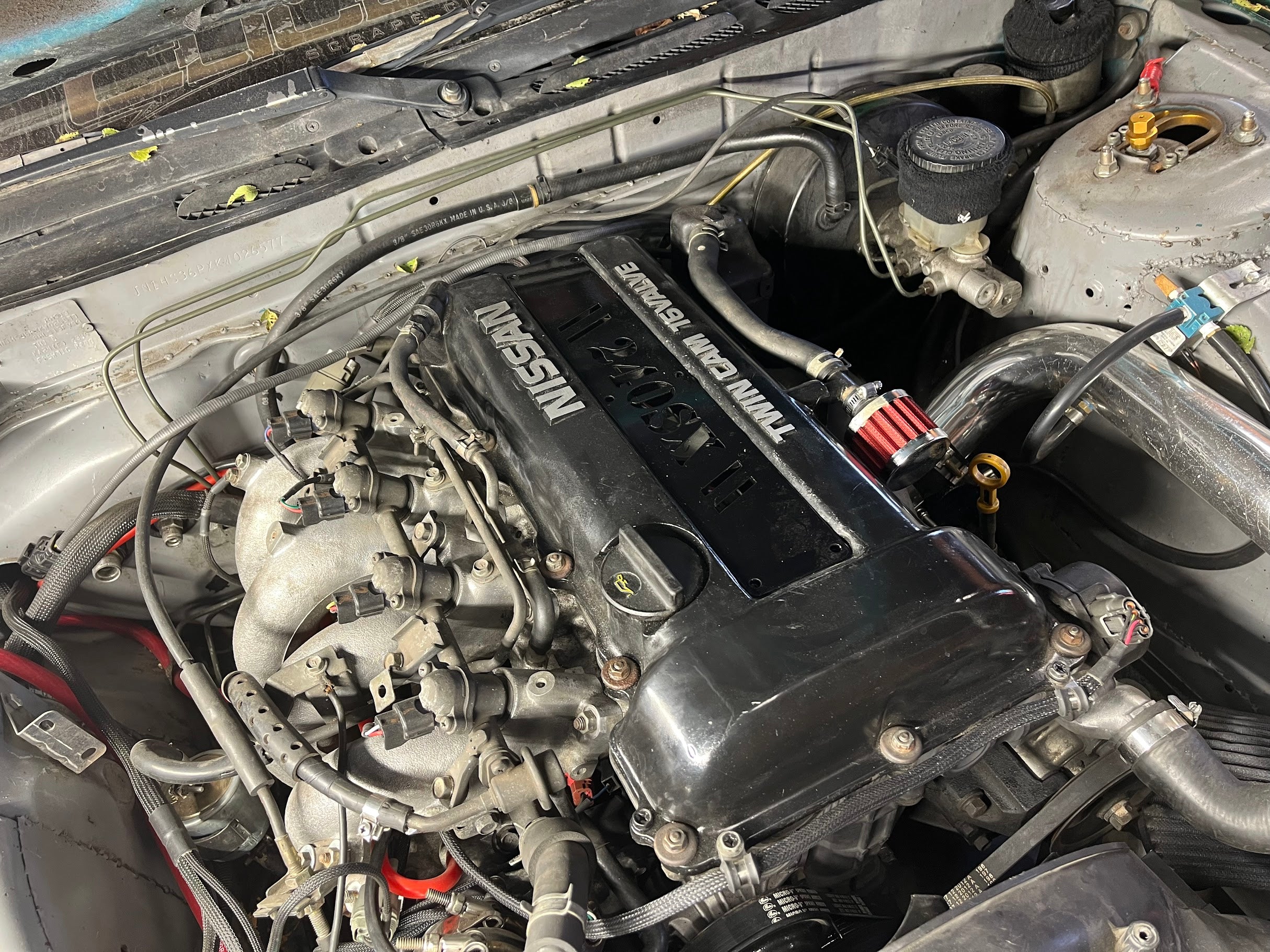 SR20DET Engine Cover Black – 240SX