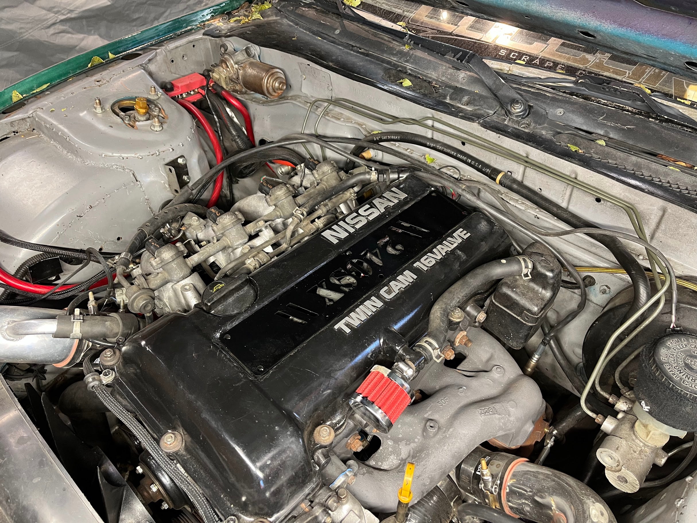 SR20DET Engine Cover Black – 240SX