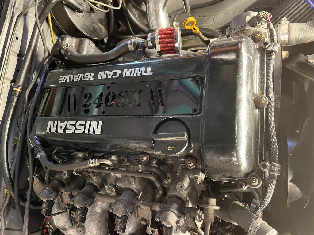 SR20DET Engine Cover Black – 240SX