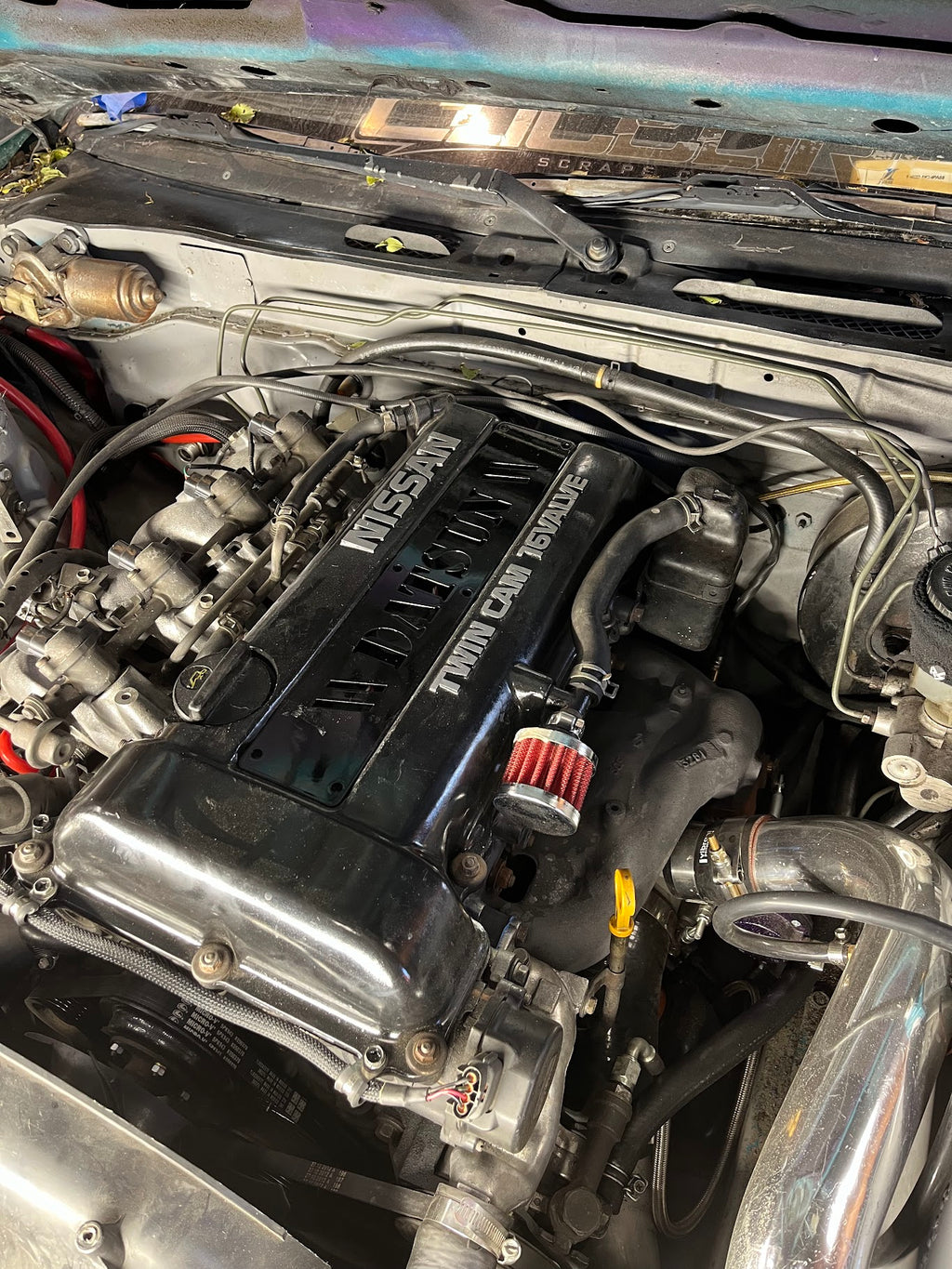 SR20DET Spark Plug Cover Black – Datsun