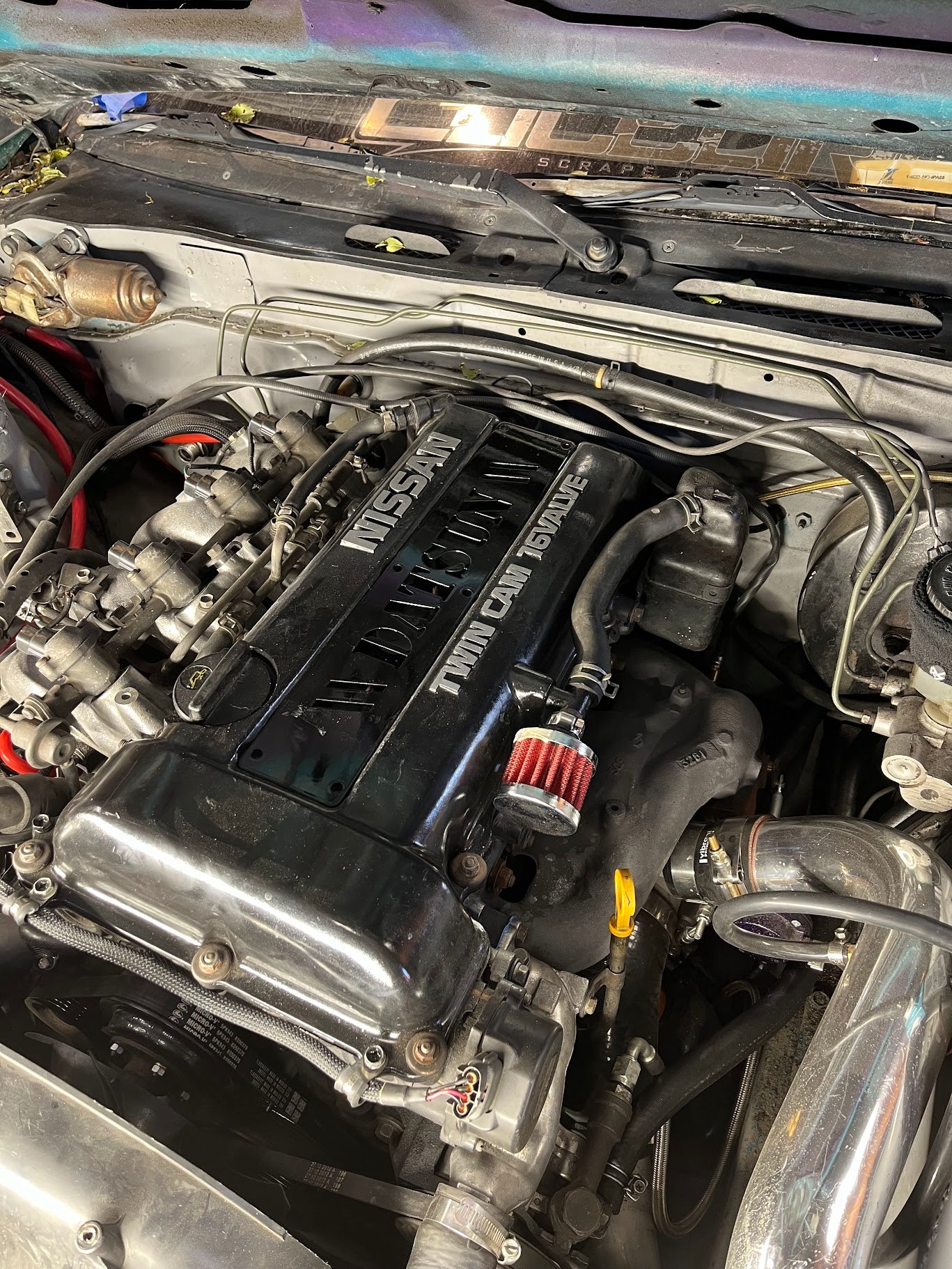 SR20DET Spark Plug Cover Black – Datsun