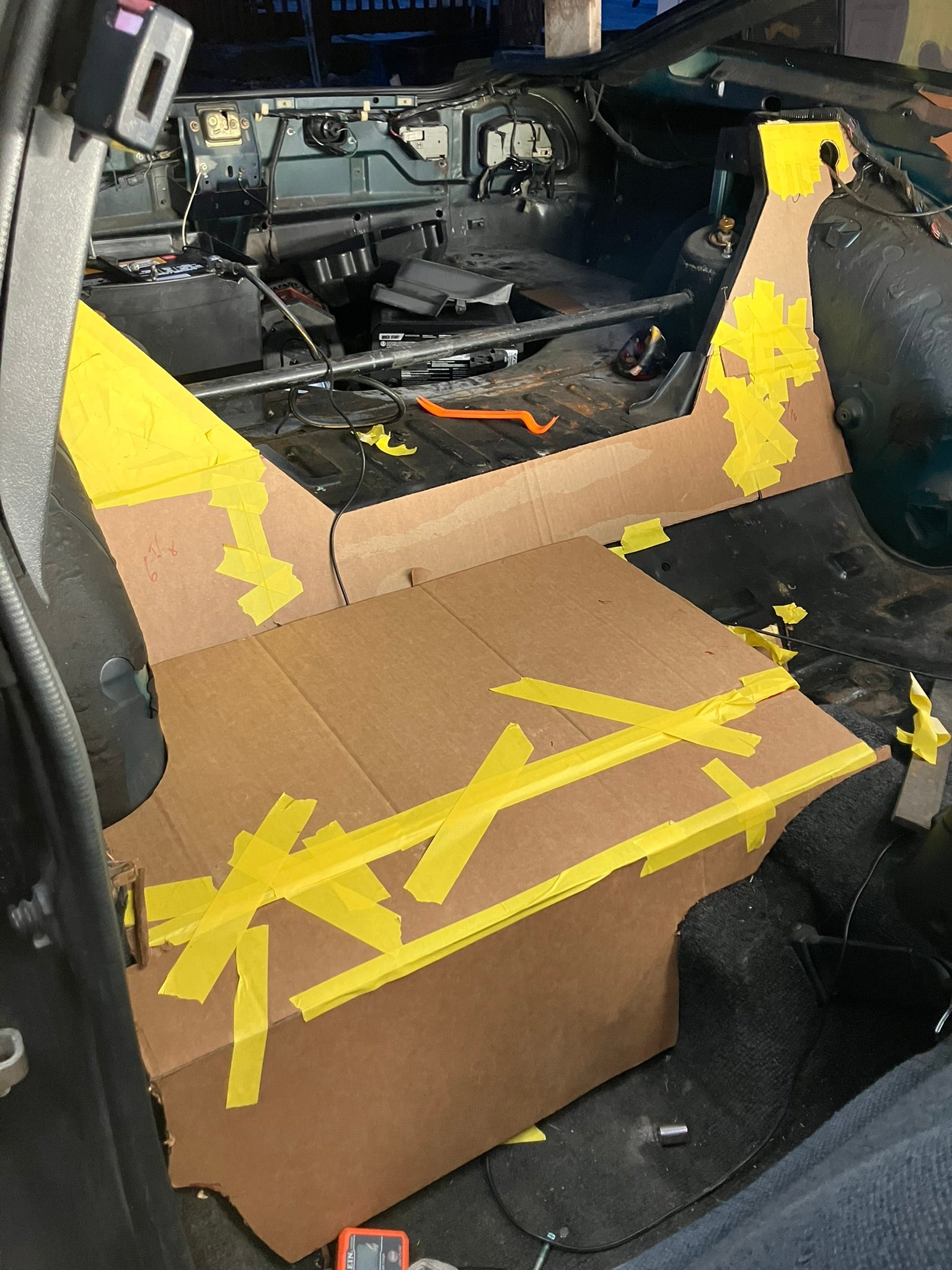 240sx S13 Rear Seat Delete