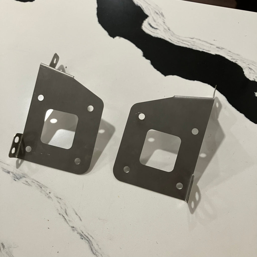240SX S13 Radio Mount Brackets (1989–1994)