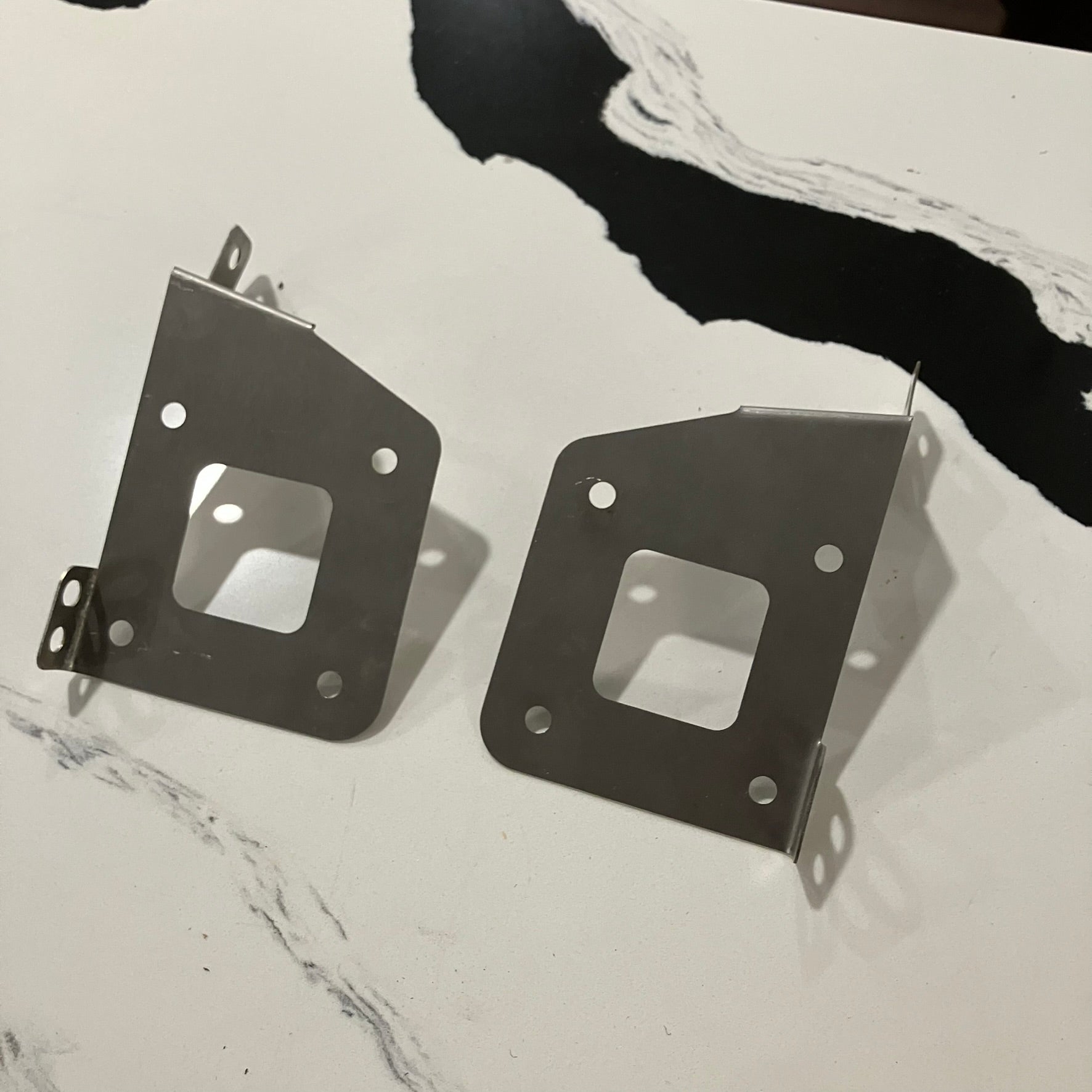 240SX S13 Radio Mount Brackets (1989–1994)