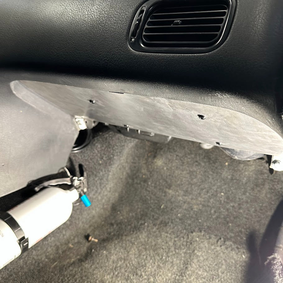240SX Glove Box Plate / ECU Mounting Cover