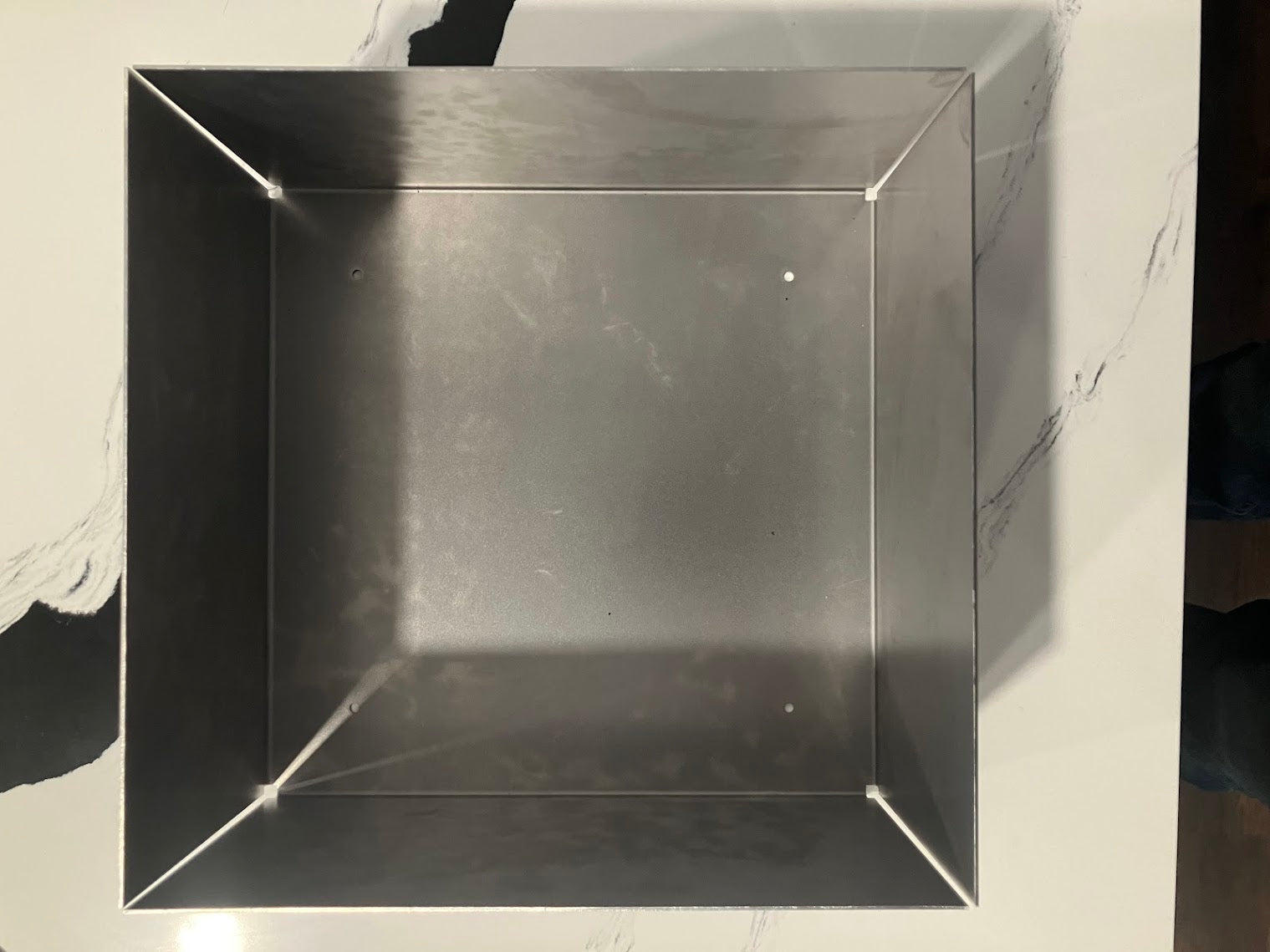 Magnetic Metal Storage Box 10x10x5 Shop Organizer