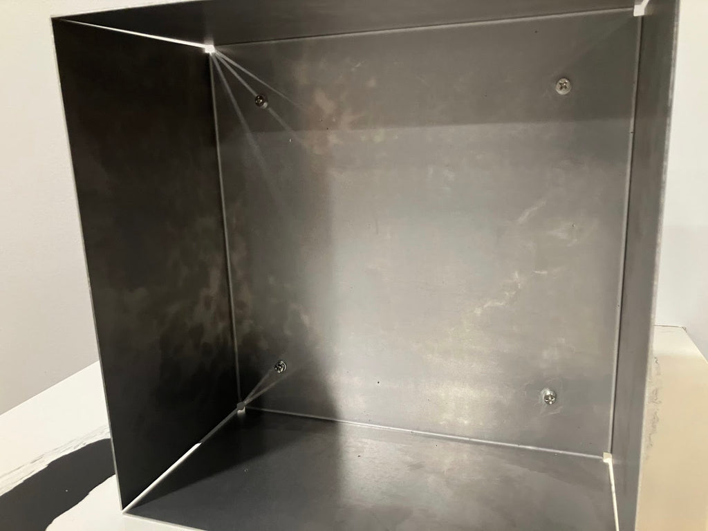 Magnetic Metal Storage Box 10x10x5 Shop Organizer