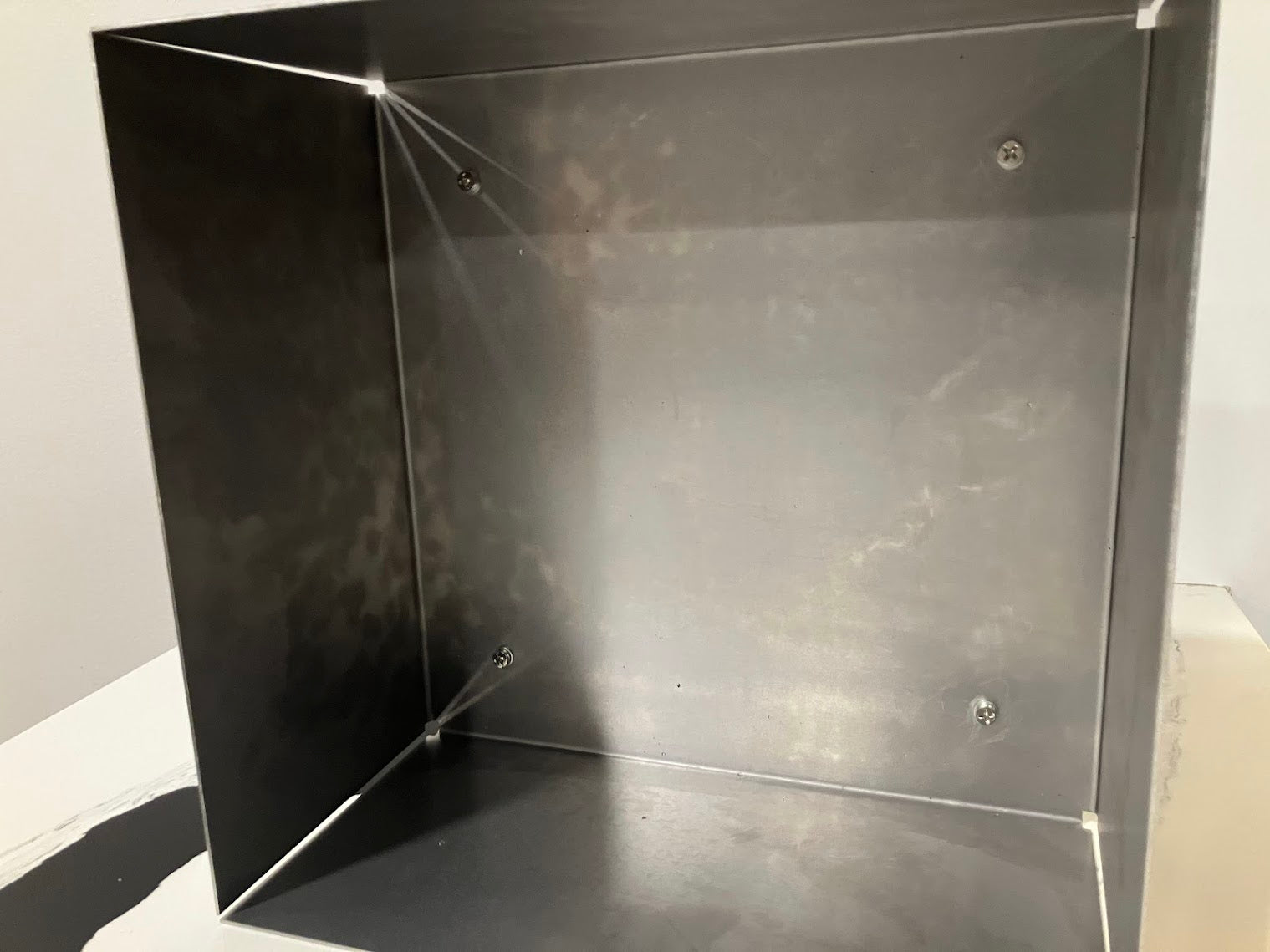 Magnetic Metal Storage Box 10x10x5 Shop Organizer