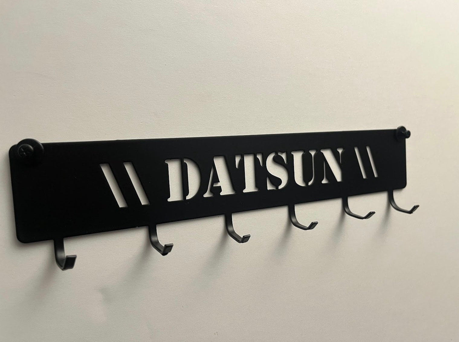 Datsun Key Holder – Laser Cut Metal Wall Mount