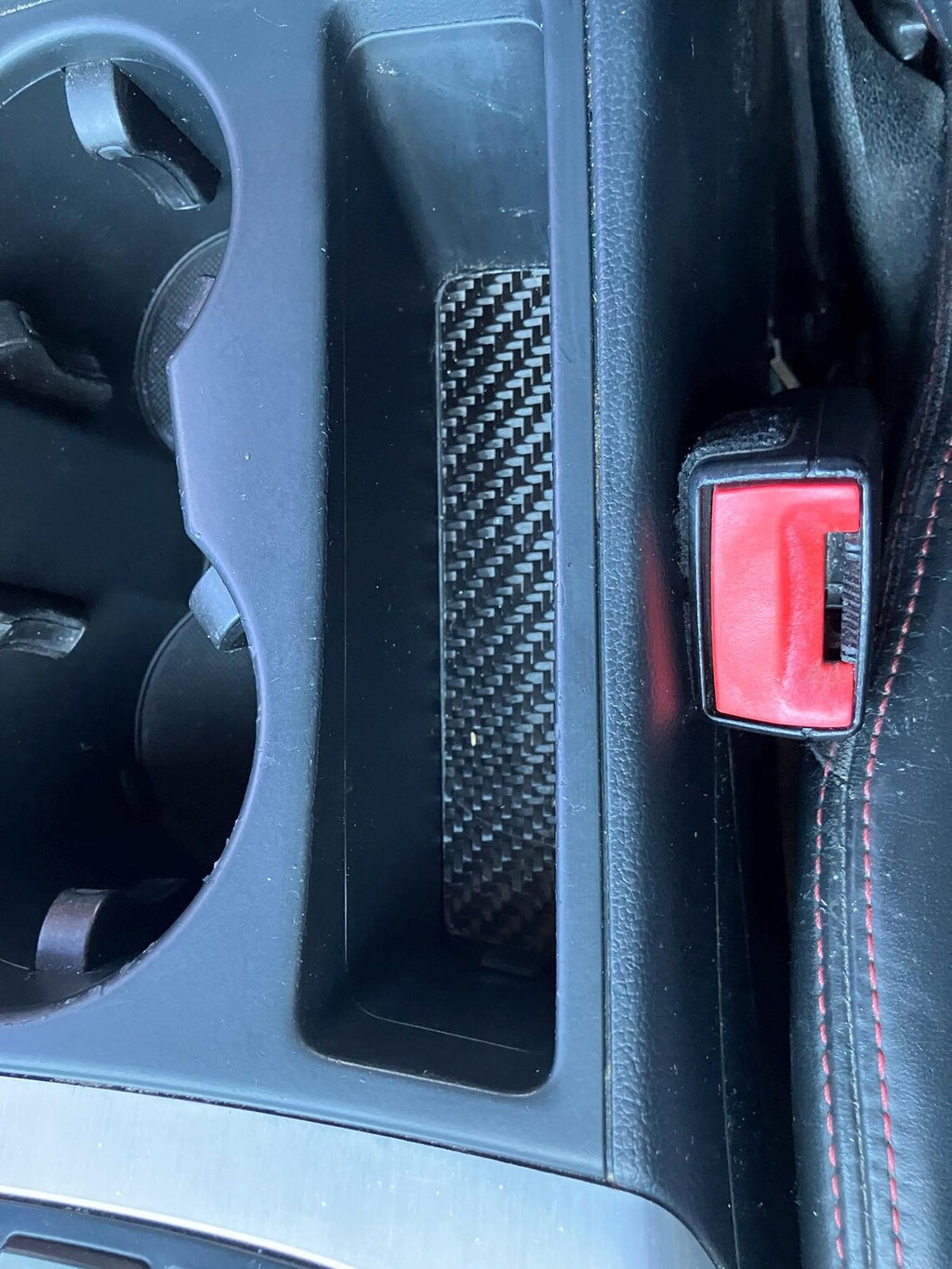 Carbon Fiber Center Console Inlay (Audi S4/A4 B8)