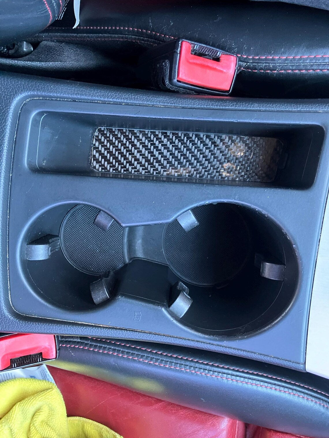 Carbon Fiber Center Console Inlay (Audi S4/A4 B8)